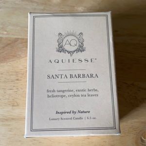 Aquiesse Santa Barbara candle 6.5 oz NIB